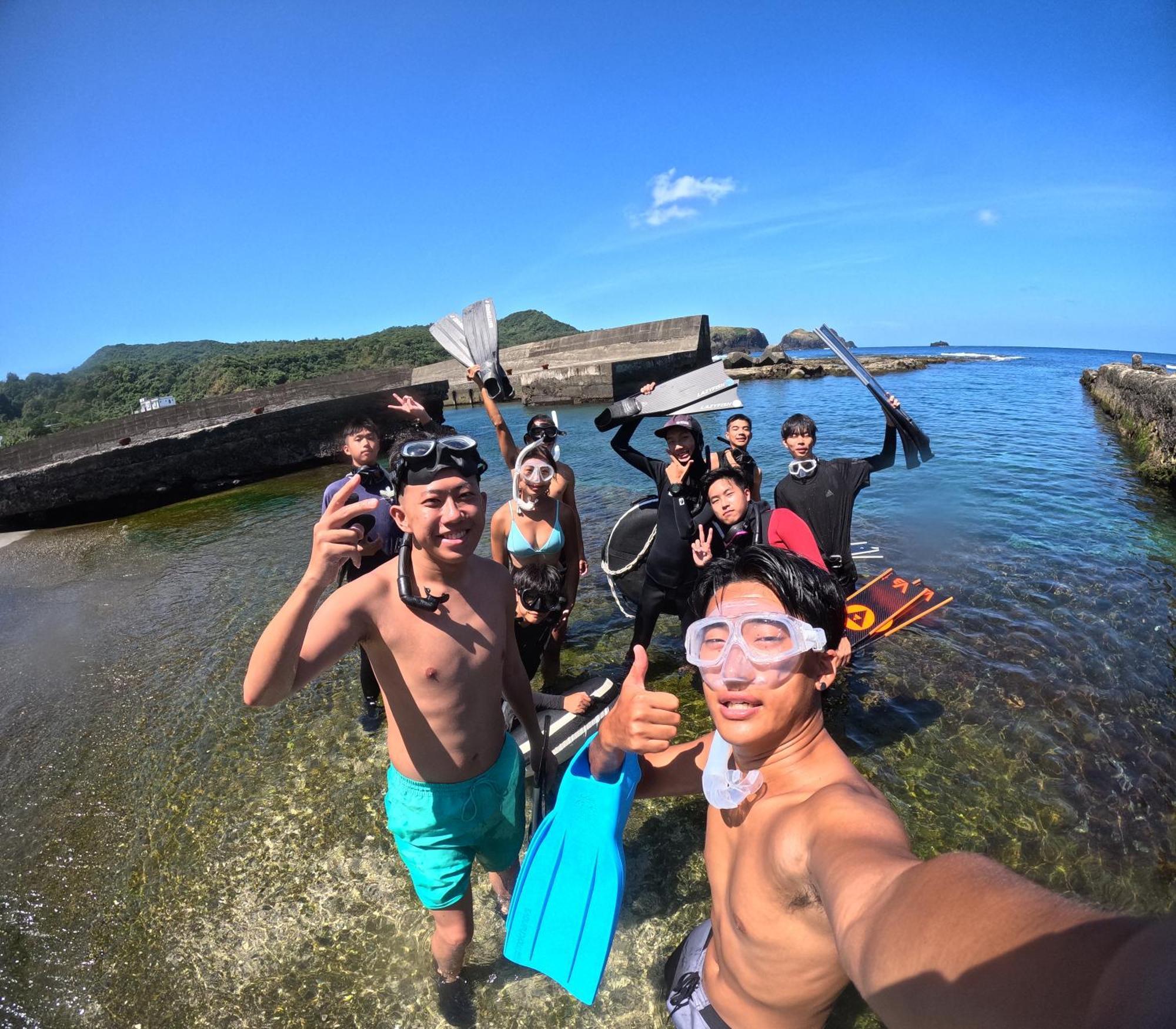 綠島寧靜海自潛旅宿 Twinkleocean Freediving Hostel Грин-Айленд Экстерьер фото